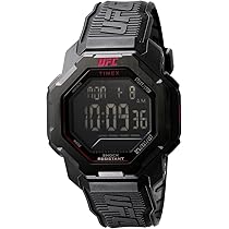 TIMEX/UFC/コラボ/時計/別注/オクタゴン/限定/8角形/デイデイト/黒 TIMEX/UFC/コラボ/時計/別注/オクタゴン/限定/8角形/デイデイト